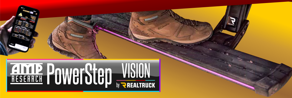 Amp Research PowerStep Vision by RealTruck